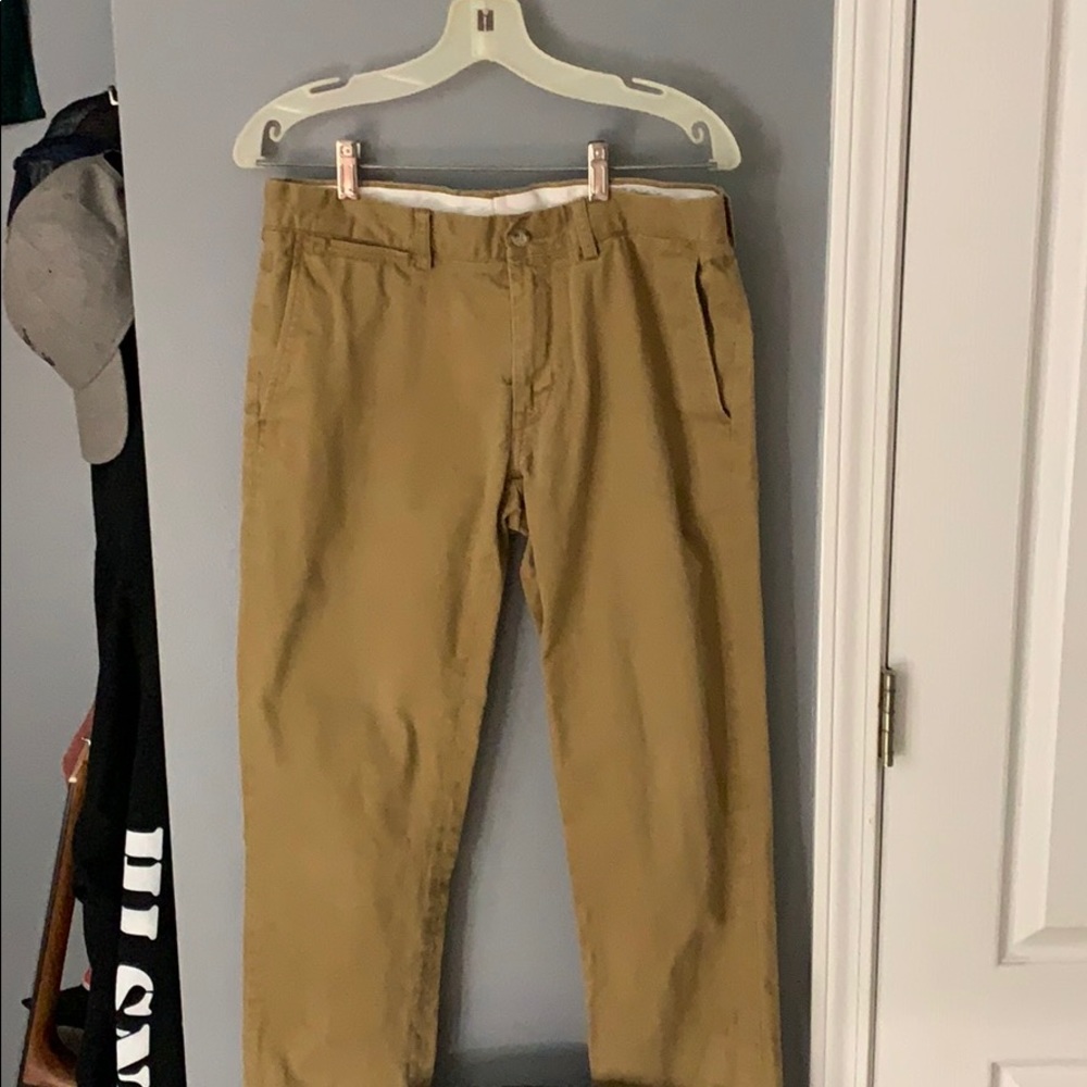 Dark Khaki Pants